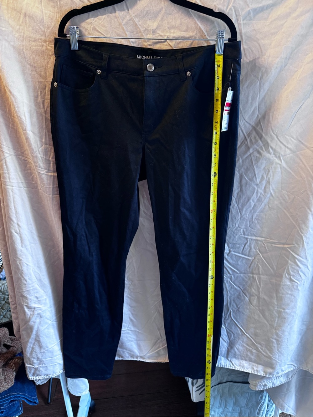 Michael Kors Black Straight-Leg Women's Pants